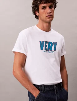 Calvin Klein Sehr lässiges T-Shirt mit Grafik^Herren T-shirts