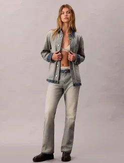 Calvin Klein Selvedge Relaxed Bootcut Jeans^Damen High Rise Skinny|Relaxed Boot