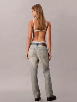 Calvin Klein Selvedge Relaxed Bootcut Jeans^Damen High Rise Skinny|Relaxed Boot