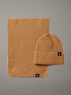 Calvin Klein Set aus Schal und Mütze für Kinder^Kinder Taschen & Accessoires|Taschen & Accessoires