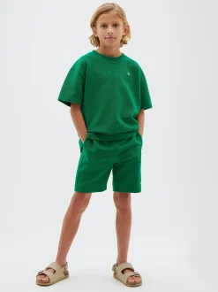 Calvin Klein Set aus T-Shirt und Shorts mit osmanischer Struktur^Kinder T-shirts|Kleidung