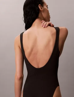 Calvin Klein Shapewear Badeanzug - CK Icon^Damen BademodeFrisch Eingetroffen