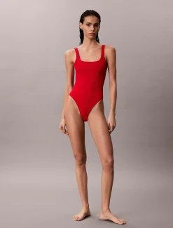 Calvin Klein Shapewear Badeanzug - CK Icon^Damen BademodeFrisch Eingetroffen