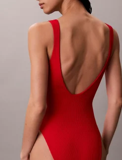 Calvin Klein Shapewear Badeanzug - CK Icon^Damen BademodeFrisch Eingetroffen