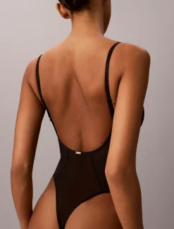 Calvin Klein Shapewear Body mit tiefem Ausschnitt - Perfectly Fit^Damen Shapewear