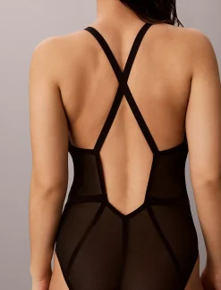 Calvin Klein Shapewear-Body - Minimalist Mesh^Damen Shapewear|Dessous