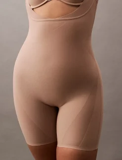 Calvin Klein Shapewear-Body mit offener Büste - Stay Put Mesh^Damen Shapewear