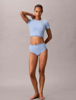 Calvin Klein Shapewear-Kurzarm-Top - Icon^Damen Shapewear