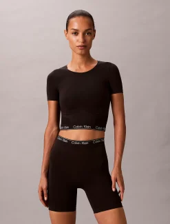 Calvin Klein Shapewear-Kurzarm-Top - Icon^Damen Shapewear