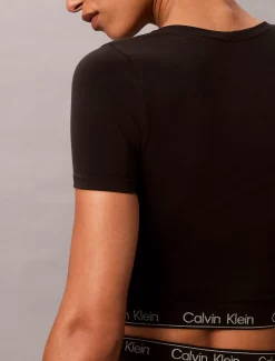 Calvin Klein Shapewear-Kurzarm-Top - Icon^Damen Shapewear