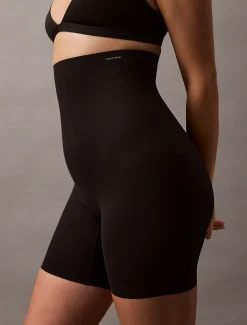 Calvin Klein Shapewear-Shorts mit hoher Bundhöhe - Stay Put Stretch^Damen Shapewear|Unterhosen