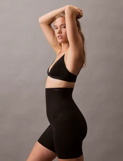 Calvin Klein Shapewear-Shorts mit hoher Bundhöhe - Stay Put Stretch^Damen Shapewear|Unterhosen