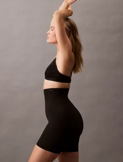 Calvin Klein Shapewear-Shorts mit hoher Bundhöhe - Stay Put Stretch^Damen Shapewear|Unterhosen