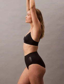 Calvin Klein Shapewear-Slip mit hoher Bundhöhe - Stay Put Stretch^Damen Shapewear|Unterhosen