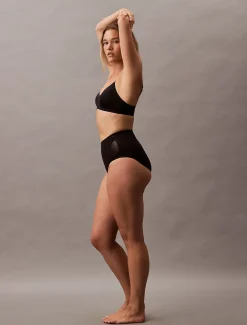Calvin Klein Shapewear-Slip mit hoher Bundhöhe - Stay Put Stretch^Damen Shapewear|Unterhosen