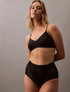 Calvin Klein Shapewear-Slip mit hoher Bundhöhe - Stay Put Stretch^Damen Shapewear|Unterhosen