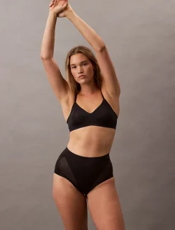 Calvin Klein Shapewear-Slip mit hoher Bundhöhe - Stay Put Stretch^Damen Shapewear|Unterhosen