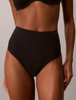 Calvin Klein Shapewear-String - Second Skin Smoothing^Damen Shapewear|Unterhosen