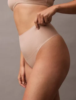 Calvin Klein Shapewear-String - Second Skin Smoothing^Damen Shapewear|Unterhosen