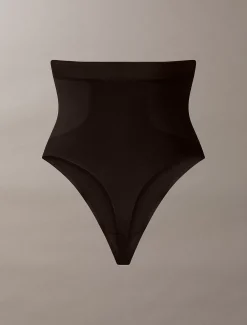 Calvin Klein Shapewear-String mit hoher Bundhöhe - Secure Sculpt^Damen Shapewear|Unterhosen