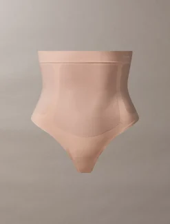 Calvin Klein Shapewear-String mit hoher Bundhöhe - Secure Sculpt^Damen Shapewear|Unterhosen