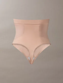 Calvin Klein Shapewear-String mit hoher Bundhöhe - Secure Sculpt^Damen Shapewear|Unterhosen