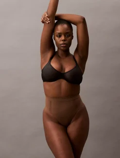 Calvin Klein Shapewear-String mit hoher Bundhöhe - Secure Sculpt^Damen Shapewear|Unterhosen