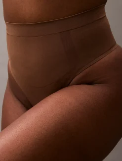 Calvin Klein Shapewear-String mit hoher Bundhöhe - Secure Sculpt^Damen Shapewear|Unterhosen