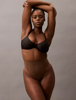 Calvin Klein Shapewear-String mit hoher Bundhöhe - Secure Sculpt^Damen Shapewear|Unterhosen