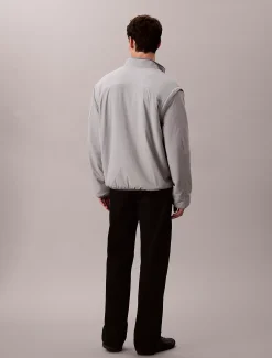 Calvin Klein Sherpa-Jacke mit Fleece und Reißverschluss zum Wenden^Herren Jacken & Pullovers