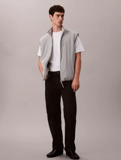 Calvin Klein Sherpa-Jacke mit Fleece und Reißverschluss zum Wenden^Herren Jacken & Pullovers