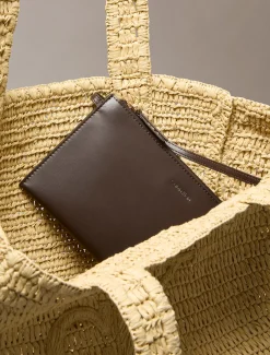 Calvin Klein Shopper aus handgeflochtenem Bast^Damen Tote Bags|Taschen