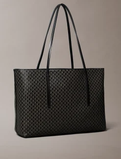 Calvin Klein Shopper mit Beutel und beschichtetem Emblem-Logo^Damen Tote Bags|Umhängetaschen