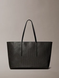 Calvin Klein Shopper mit durchgehendem Emblem-Logo^Damen Tote Bags|Taschen