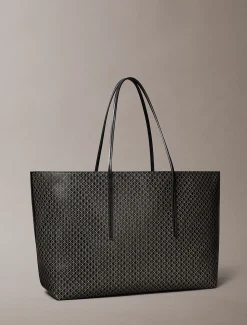 Calvin Klein Shopper mit durchgehendem Emblem-Logo^Damen Tote Bags|Taschen