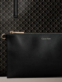 Calvin Klein Shopper mit durchgehendem Emblem-Logo^Damen Tote Bags|Taschen