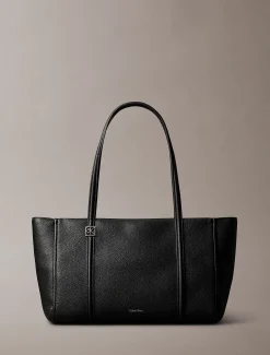 Calvin Klein Shopper mit genarbter Oberfläche^Damen Tote Bags|Taschen