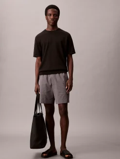 Calvin Klein Shorts aus Seersucker^Herren Hosen & Shorts