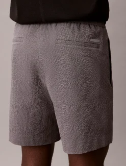 Calvin Klein Shorts aus Seersucker^Herren Hosen & Shorts