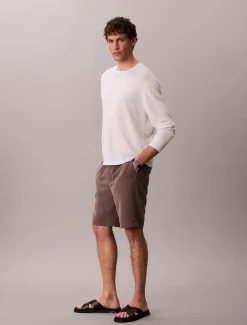 Calvin Klein Shorts aus weichem Modal mit Tunnelzug^Herren Hosen & Shorts