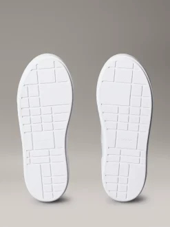 Calvin Klein Sienna - Plateau-Logo-Sneakers aus Leder^Damen SneakerFrisch Eingetroffen