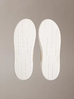 Calvin Klein Sienna - Plateau-Logo-Sneakers aus Leder^Damen SneakerFrisch Eingetroffen