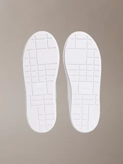 Calvin Klein Sienna - Plateau-Logo-Sneakers aus Leder^Damen SneakerFrisch Eingetroffen