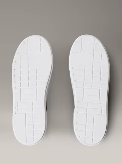 Calvin Klein Sienna - Plateau-Logo-Sneakers aus Leder^Damen SneakerFrisch Eingetroffen