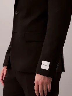 Calvin Klein Slim Blazer aus Stretch-Wolle^Herren Anzüge