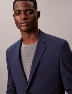 Calvin Klein Slim Blazer aus Stretch-Wolle^Herren Anzüge