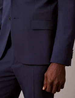 Calvin Klein Slim Blazer aus Stretch-Wolle^Herren Anzüge