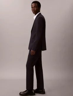 Calvin Klein Slim Blazer aus Stretch-Wolle^Herren Anzüge