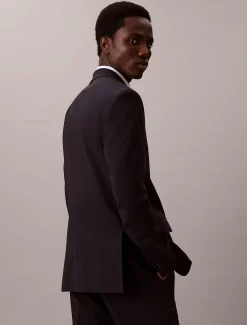 Calvin Klein Slim Blazer aus Stretch-Wolle^Herren Anzüge