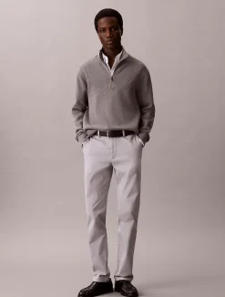 Calvin Klein Slim Fit Chino-Hose aus Stretch-Baumwolle^Herren Hosen & Shorts|Anzüge